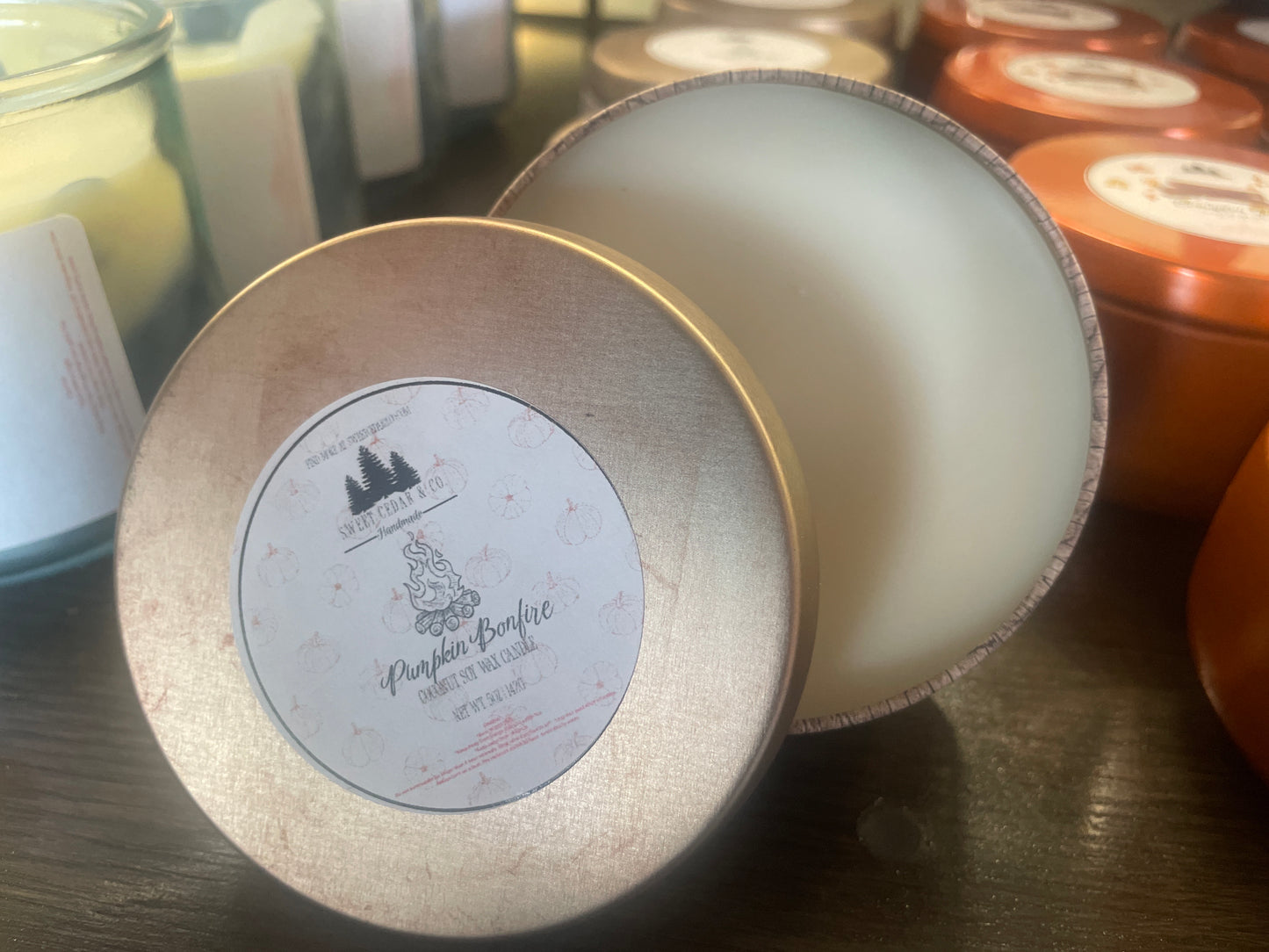 Pumpkin Bonfire 5oz Candle