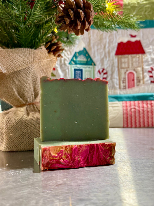 Christmas Tree Goat Milk Soap