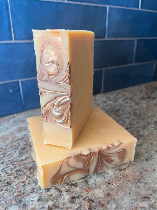 **Pre Order** Sweet Orange + Chili Goat Soap