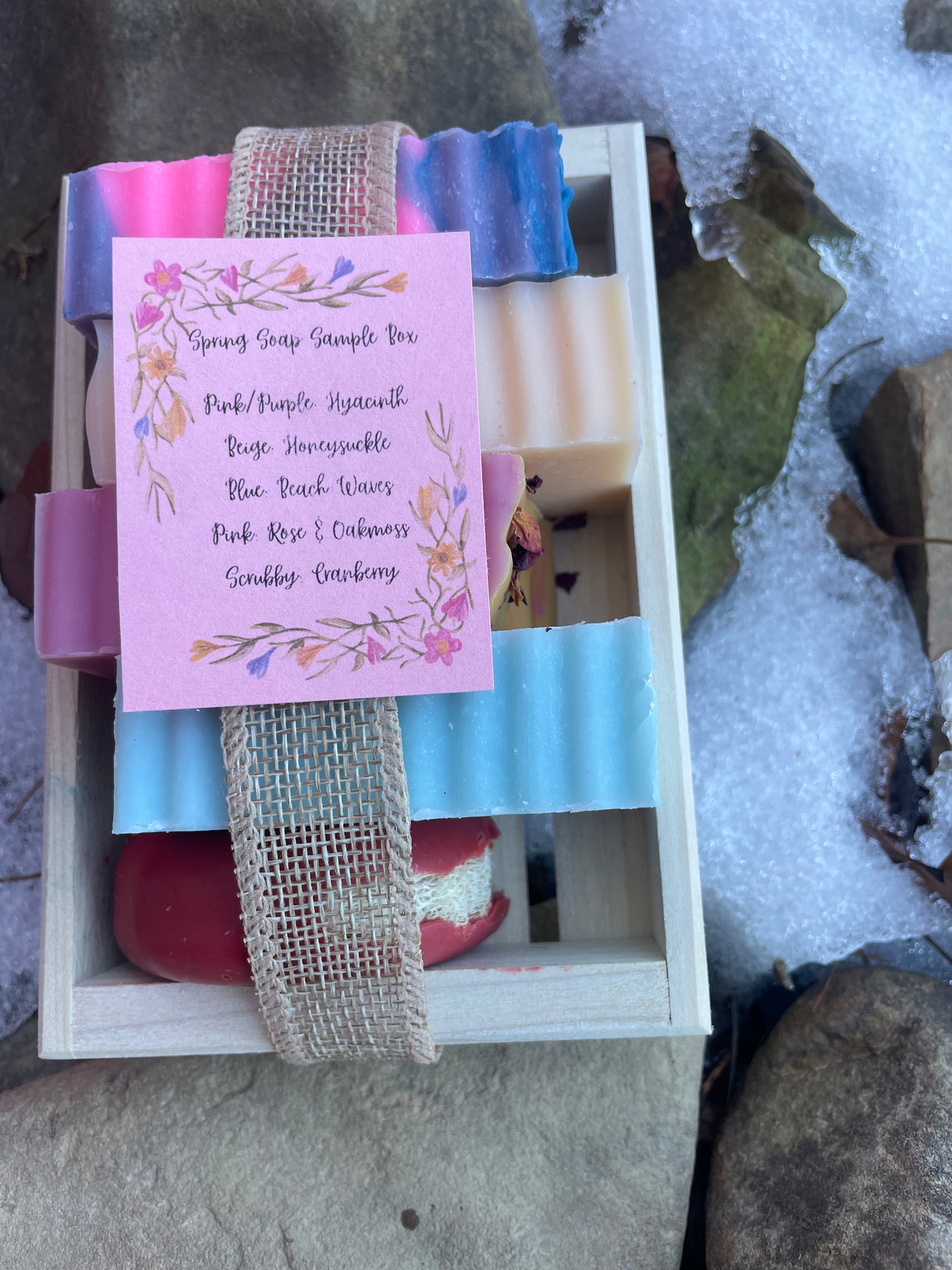 Spring Soap Sampler Box
