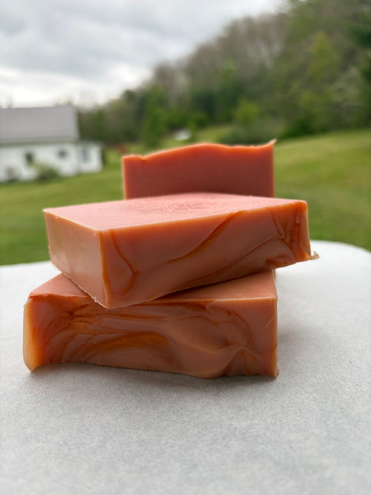 *pre-order* Peach Mango Sorbet Bar Soap