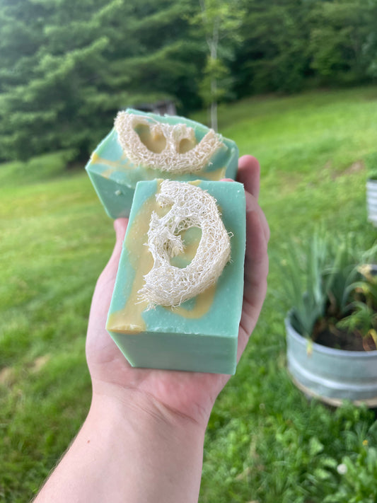 **Pre-Order** Eucalyptus Lemon Goat Milk Soap