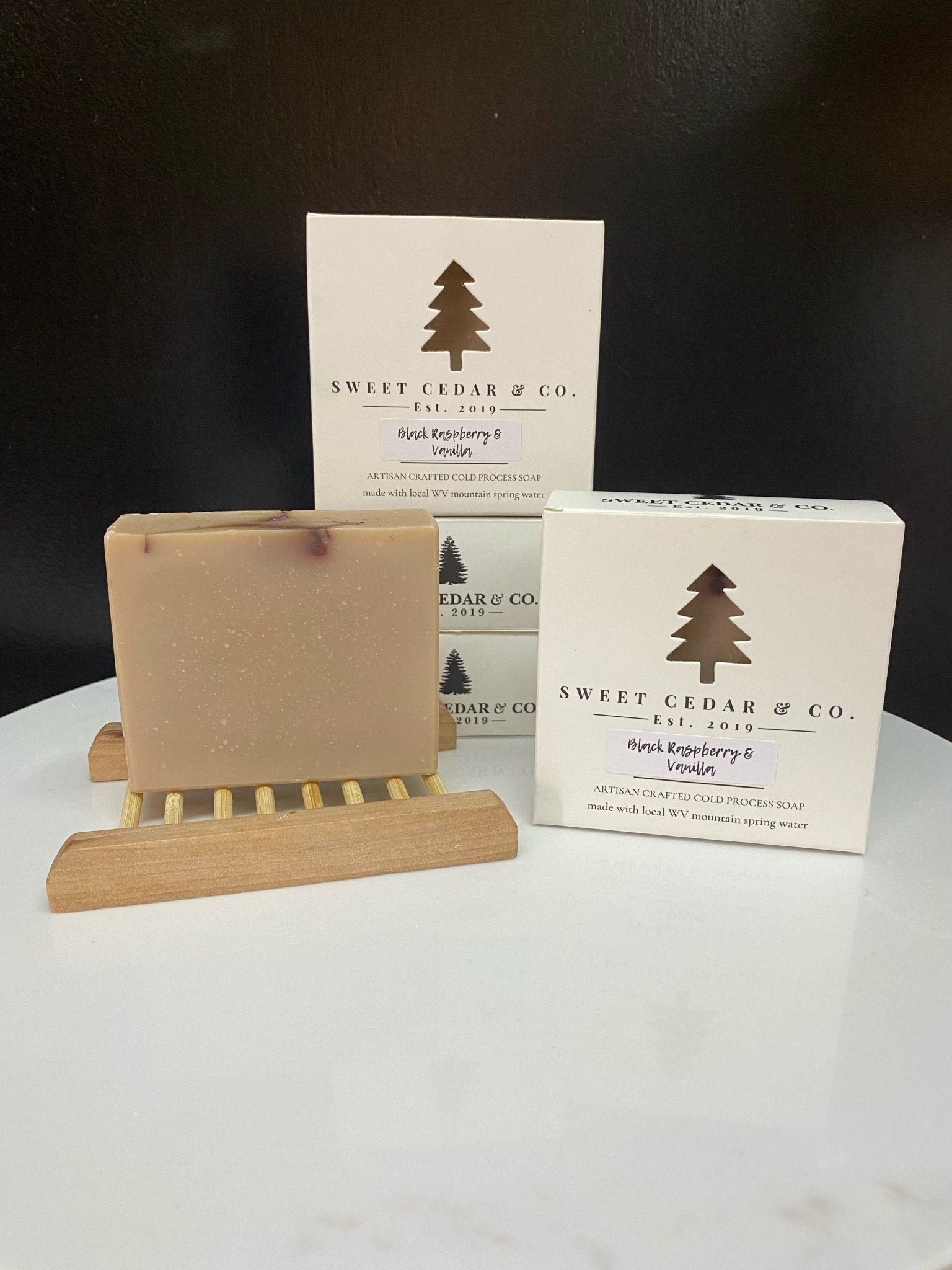 Black Raspberry Vanilla Soap Bar - Sweet Cedar & Co.