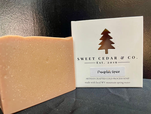 Pumpkin Spice Soap - Sweet Cedar & Co.