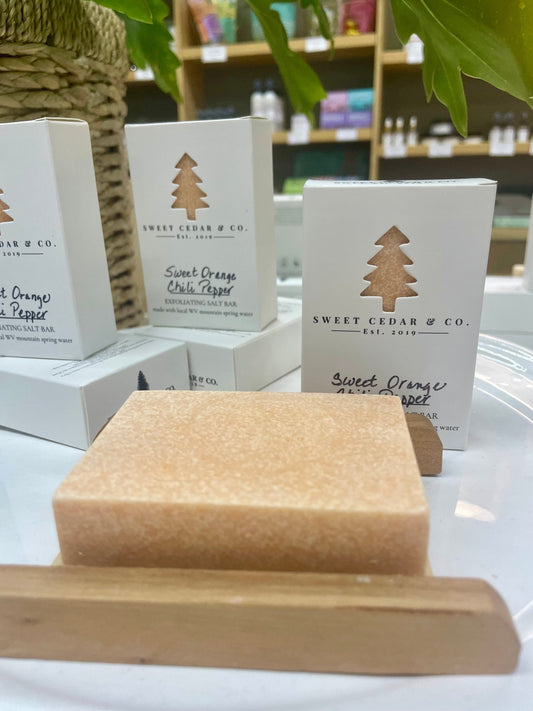 Sweet Orange and Chili Pepper Soap - Sweet Cedar & Co.