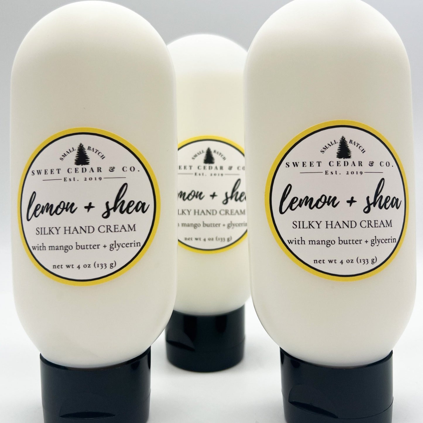 lemon & shea silky hand cream - Sweet Cedar & Co.